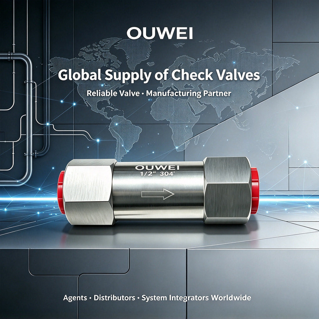 OUWEI Global Supply of Check Valves | Welcome Worldwide Distributor Cooperation