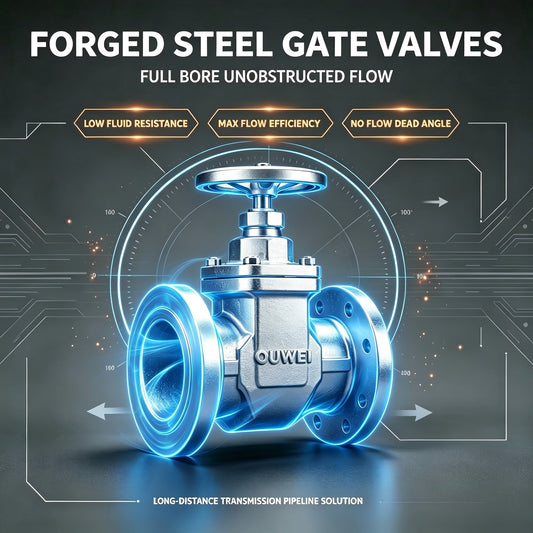 Forged Steel Gate Valves: Full Bore Flow for Industrial Pipeline Systems
