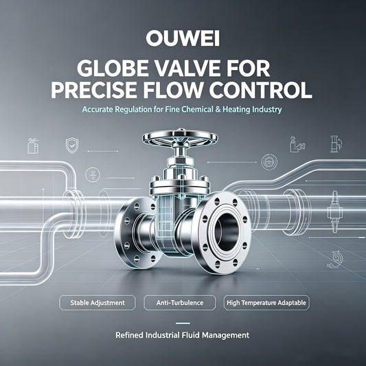 OUWEI Globe Valves, Accurate Flow & Pressure Regulation for Fine Chemical Plants
