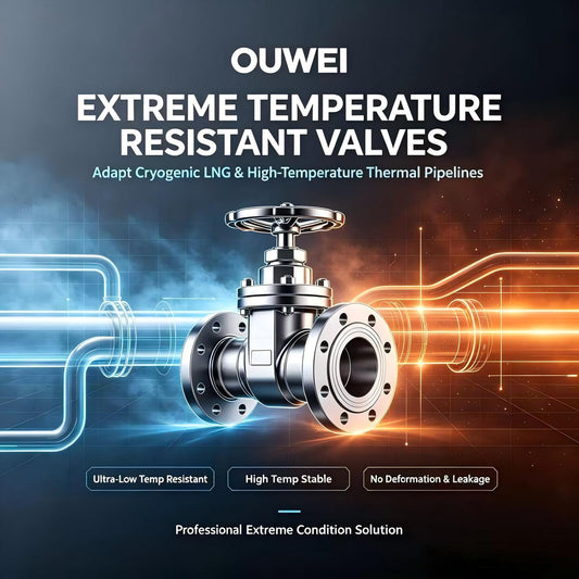 OUWEI Extreme Temperature Resistant Valves, Adapt Cryogenic LNG & High-Temperature Thermal Pipeline