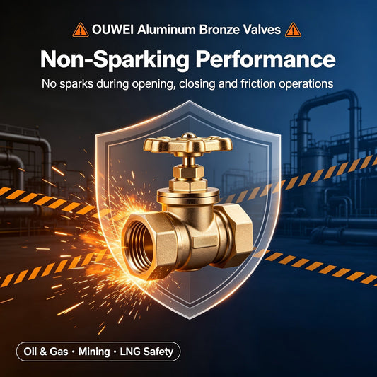 Non-Sparking Aluminum Bronze Valves for Explosive Industrial Zones