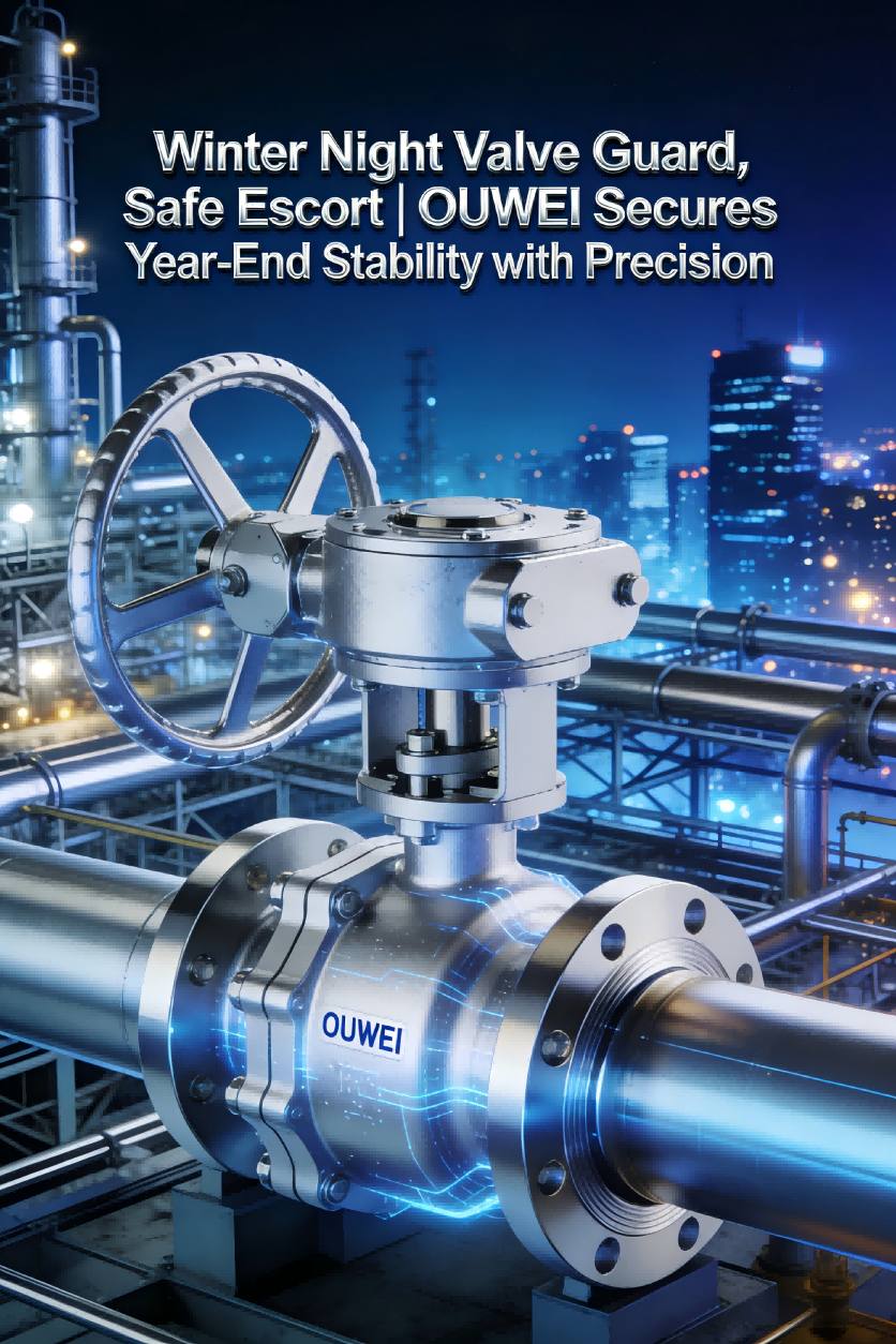 Winter Night Valve Guard, Safe Escort | OUWEI Secures Year-End Stability with Precision