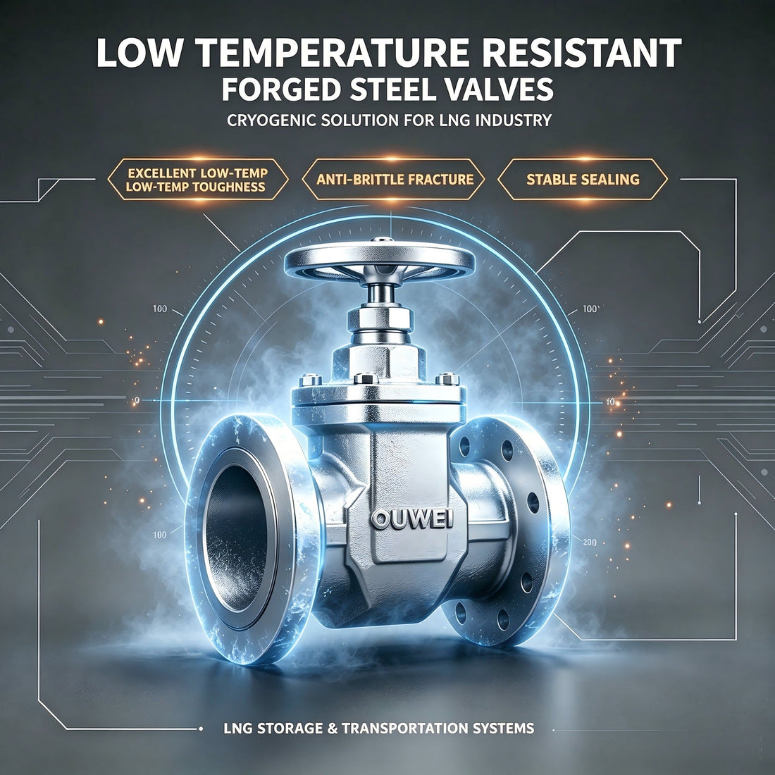 Low Temperature Resistance of Forged Steel Valves for LNG Industry