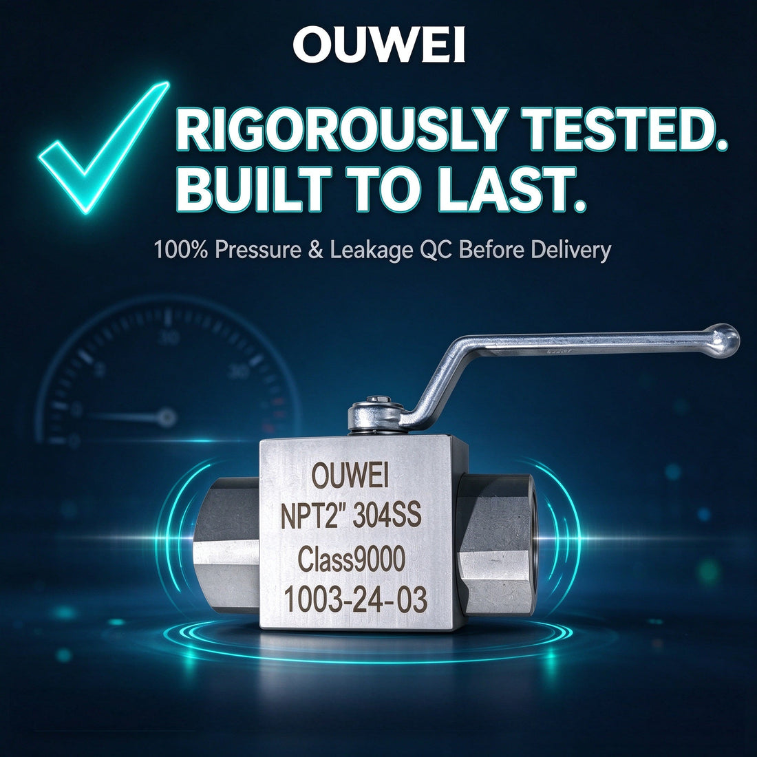 OUWEI Ultra High Pressure Ball Valve -Trusted Valve Solution For Global Industries