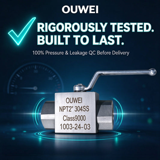 OUWEI Ultra High Pressure Ball Valve -Trusted Valve Solution For Global Industries