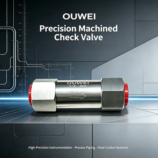 OUWEI Check Valve: Precision Machining for Stable Fluid Control Performance