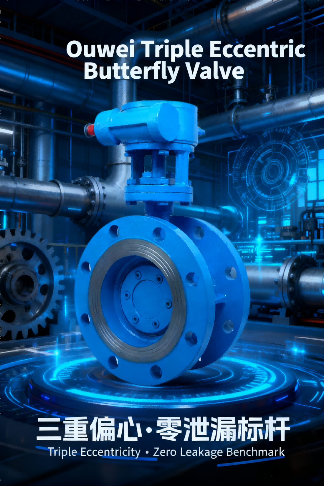 Triple Eccentricity Forges Industrial Strength—Ouwei Triple-Eccentric Butterfly Valve, A Benchmark for Fluid Control Under Extreme Conditions