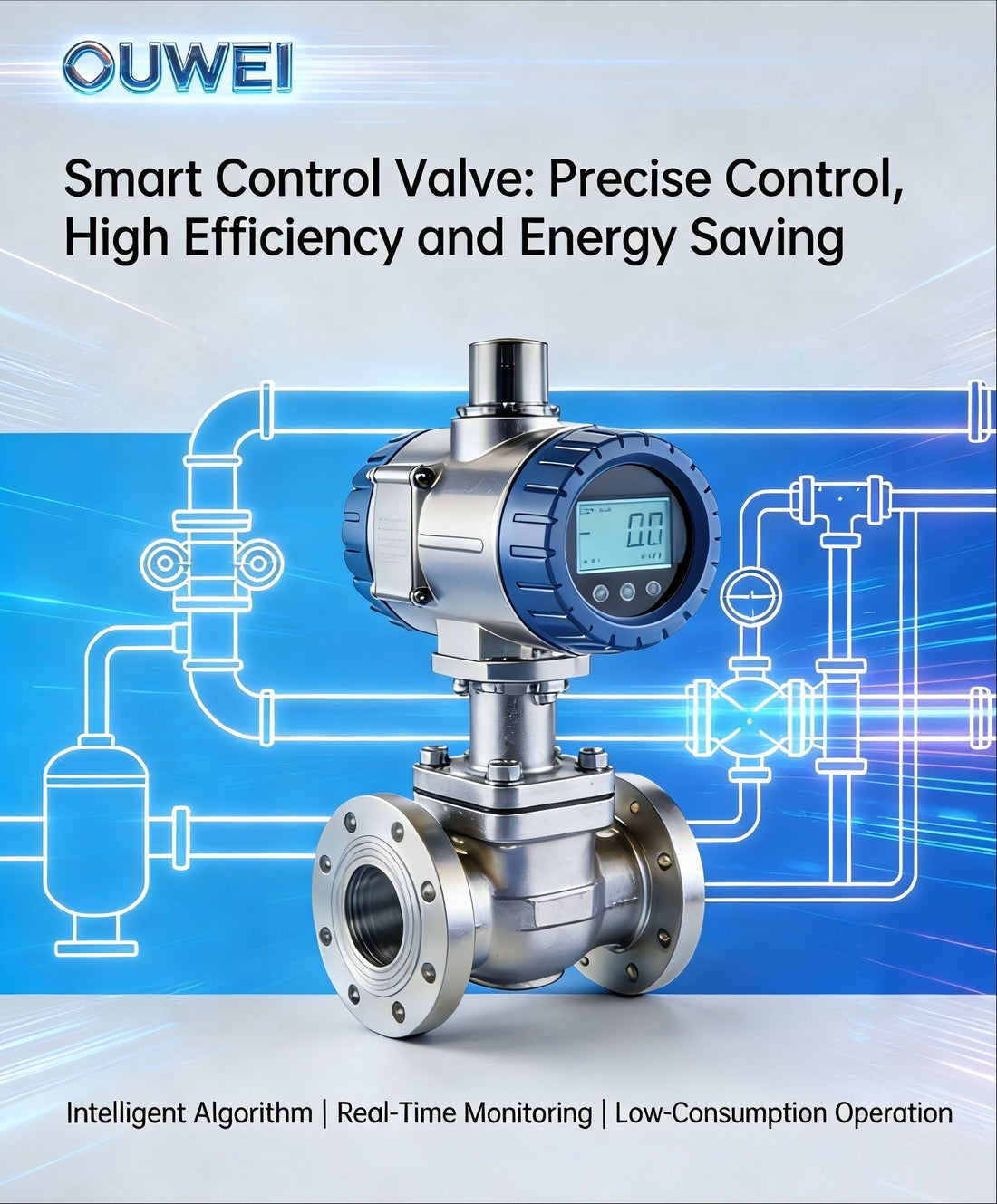 OUWEI Smart Control Valves: Unlocking the Dual Engines of Industry 4.0 and Dual-Carbon Goals