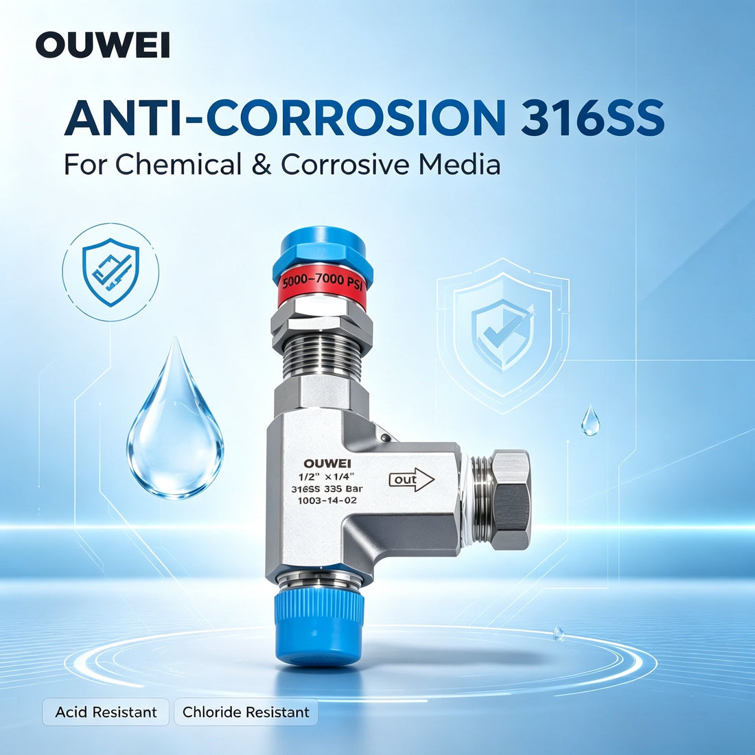 Why 316SS Stainless Steel Is Ideal for Industrial Safety Relief Valves