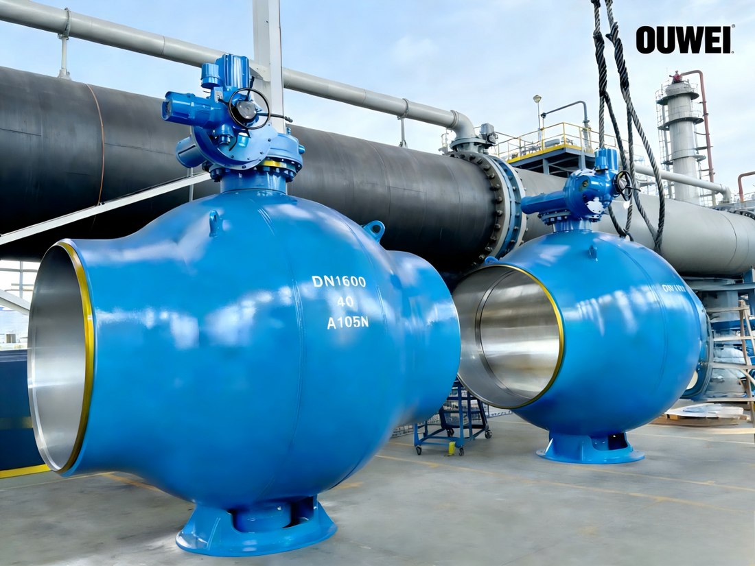 OUWEI Fully Welded Ball Valves: Multi-dimensional Operation for Flexible Scenarios