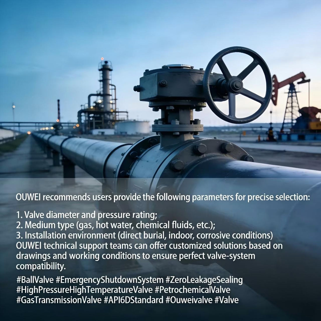 Selection Guide: How to Match OUWEI Valves with Your Project?
