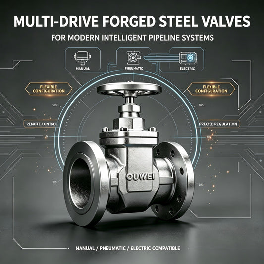 Multi-Drive Forged Steel Valves Adapt to Automatic Industrial Systems