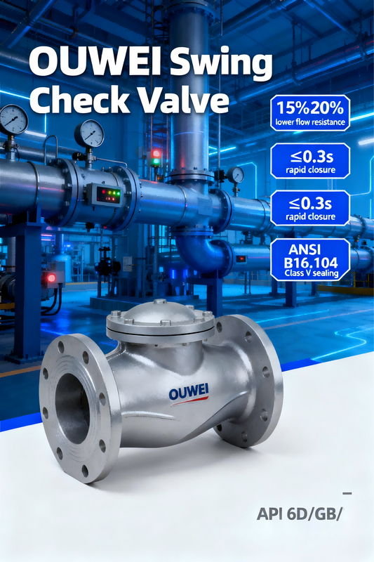OUWEI Swing Check Valve: The Backflow Guardian for Fluid Systems, Powering Efficient Industrial Operations