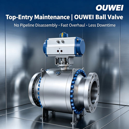 Why OUWEI Top Entry Ball Valve Dominates Pipeline On-Site Maintenance