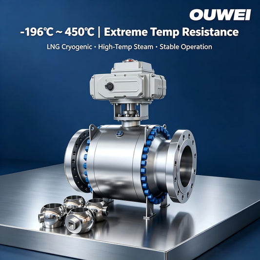 Ultra-Wide Temperature Resistance Makes OUWEI Top Entry Ball Valve Fit Extreme Conditions