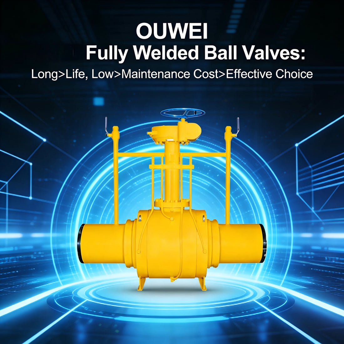 OUWEI Fully Welded Ball Valves: Long‑Life, Low‑Maintenance Cost‑Effective Choice
