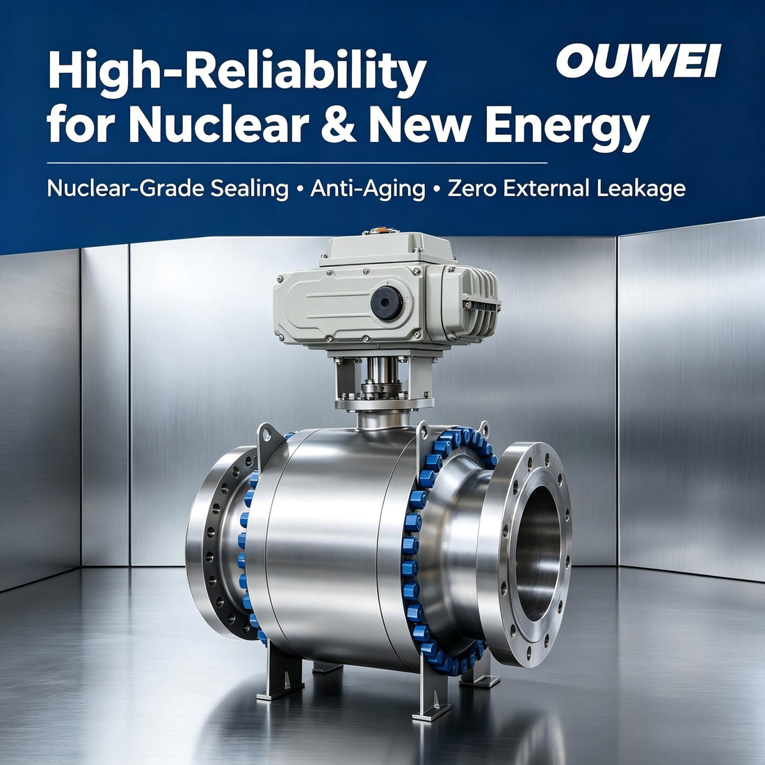 High-Reliability OUWEI Top Entry Ball Valve for New Energy and High-End Energy Projects