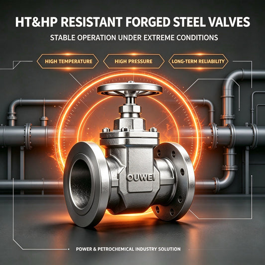 High Temperature & High Pressure Resistance of Forged Steel Valves