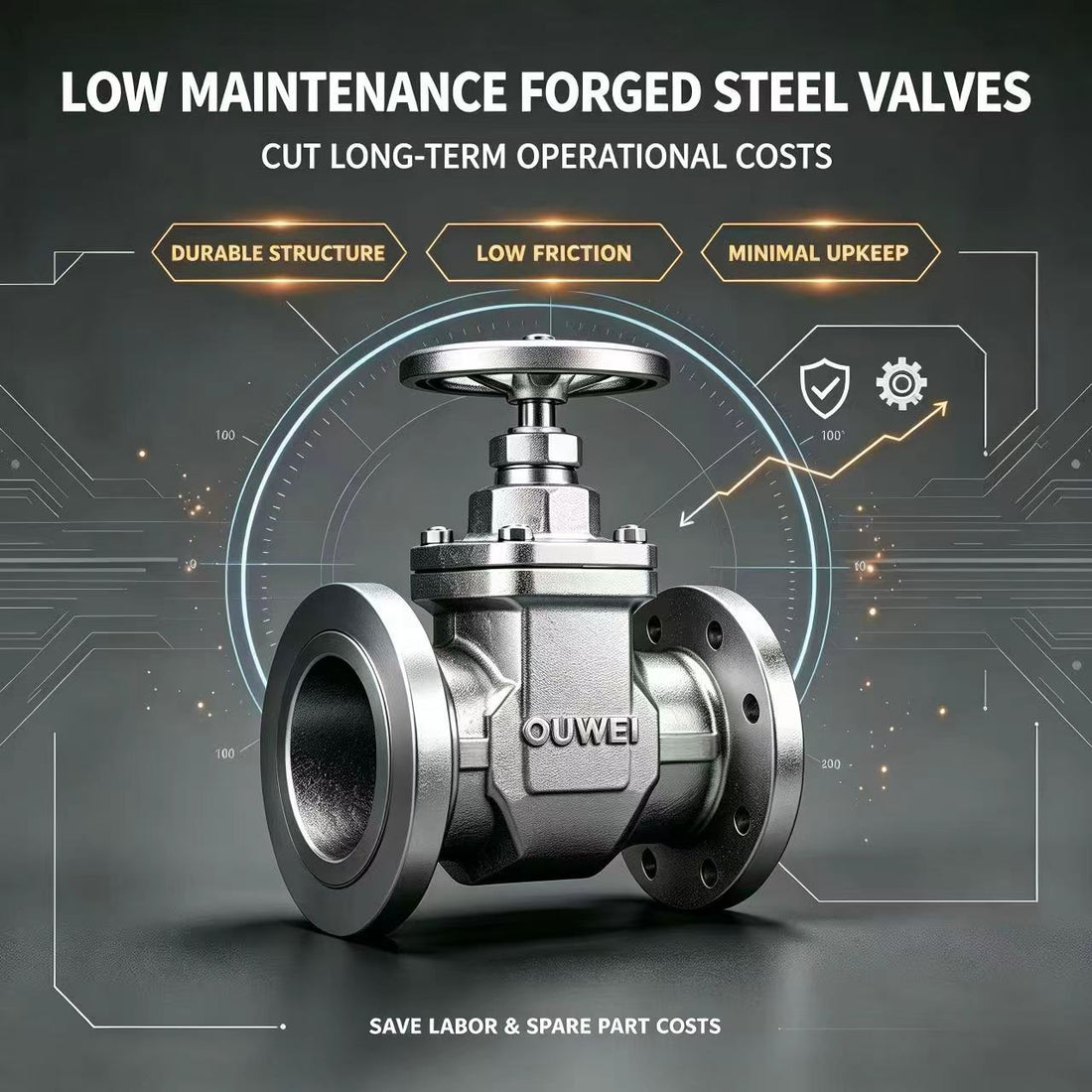Low Maintenance Forged Steel Valves Reduce Operational Costs