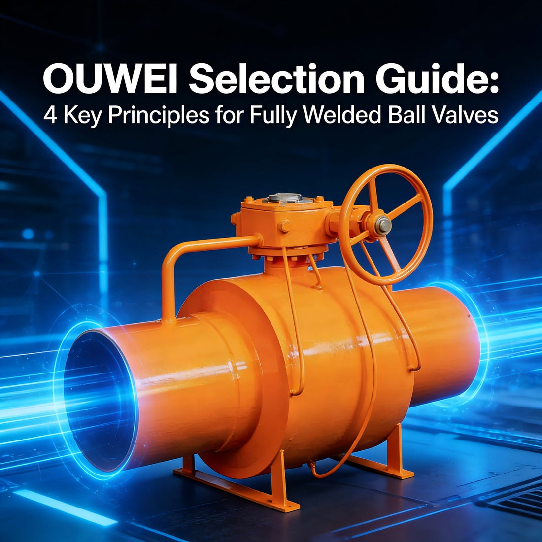 OUWEI Selection Guide: 4 Key Principles for Fully Welded Ball Valves