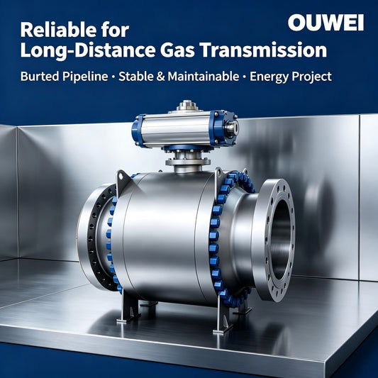 OUWEI Top Entry Ball Valve Professional Solution for Long-Distance Energy Transmission Pipelines