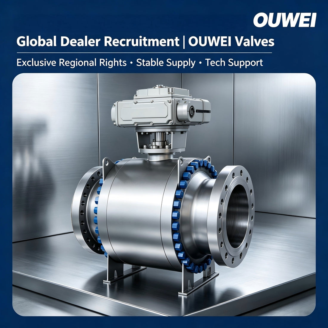 Global Agent Recruitment: Cooperate With OUWEI for Premium Top Entry Ball Valve Business