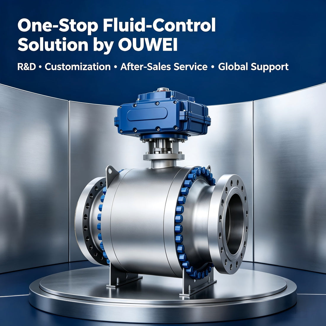 OUWEI One-Stop Service Provides Complete Top Entry Ball Valve Fluid Control Solutions