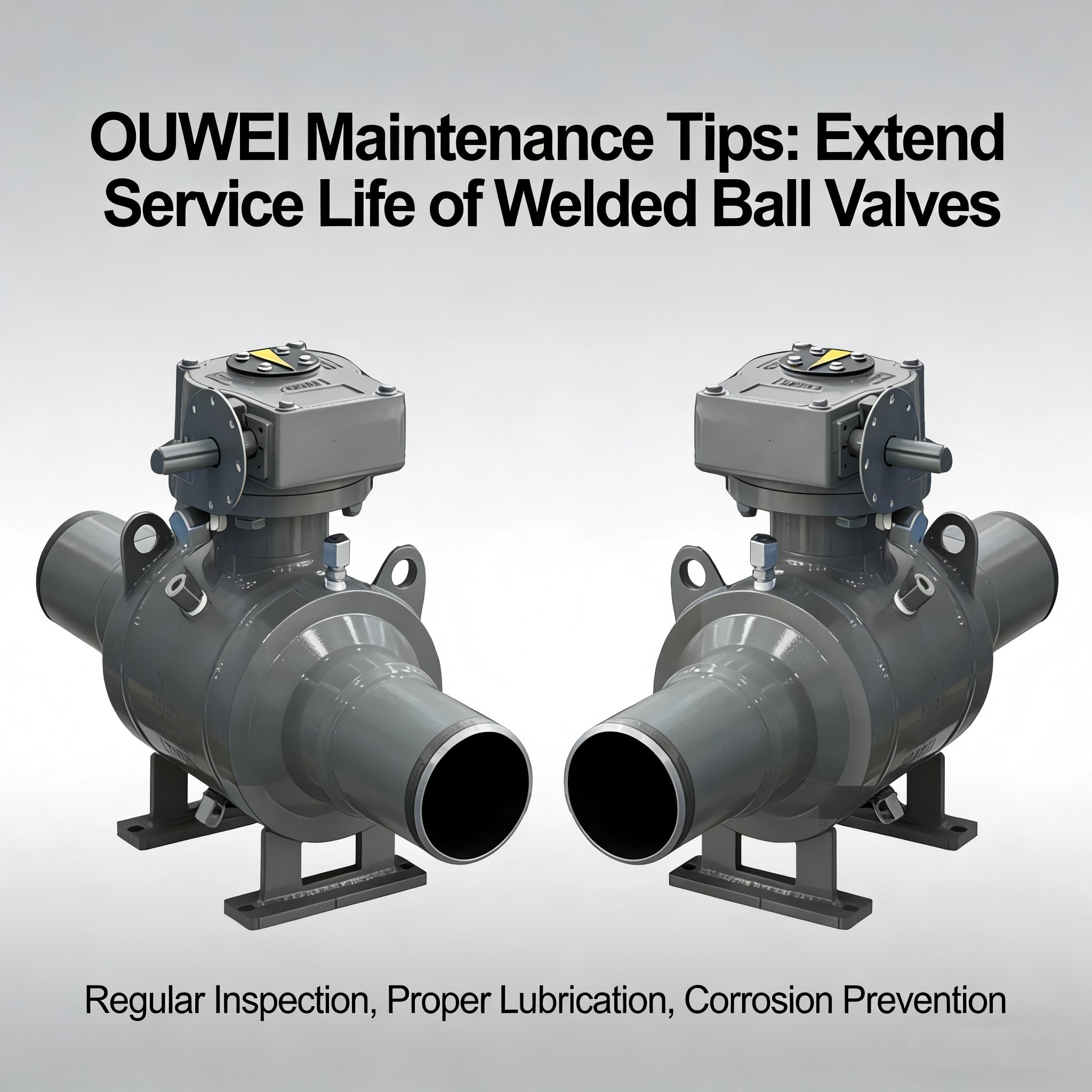 OUWEI Maintenance Tips: Extend Service Life of Welded Ball Valves ...