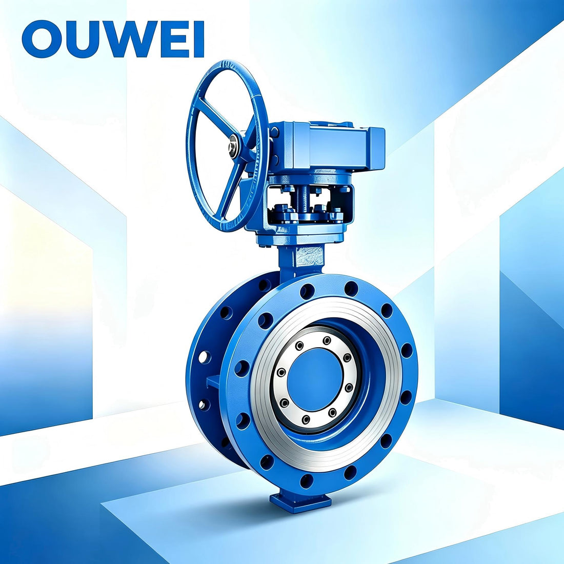 Triple Offset Metal Seated Butterfly Valves | OUWEI Zero-Leakage Severe Service Valve