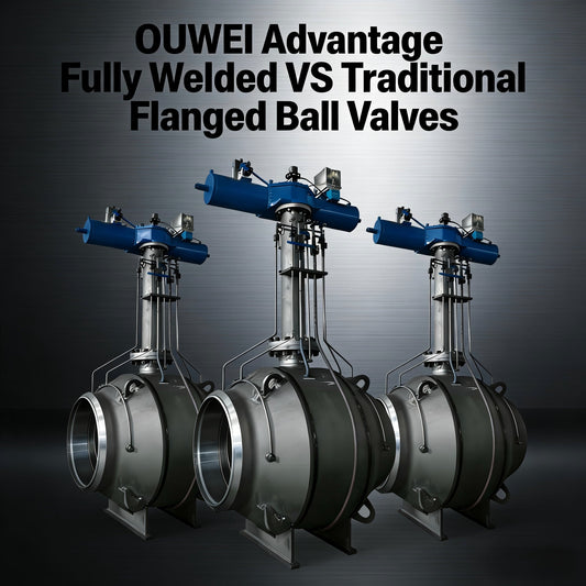 OUWEI Advantage: Fully Welded VS Traditional Flanged Ball Valves