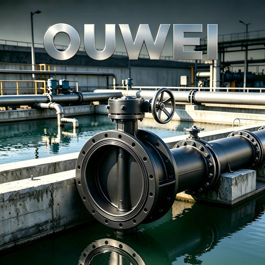 Large Diameter Butterfly Valves DN300-DN4000-OUWEI Municipal Water Plant Core Equipment