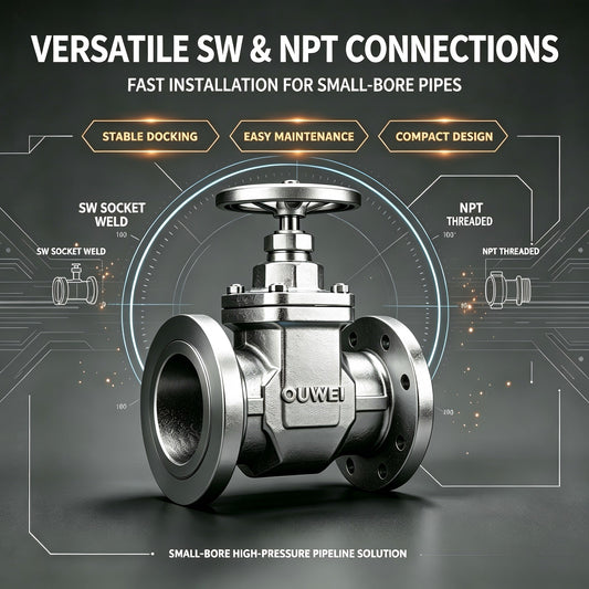 Versatile Connection Designs of Industrial Forged Steel Valves