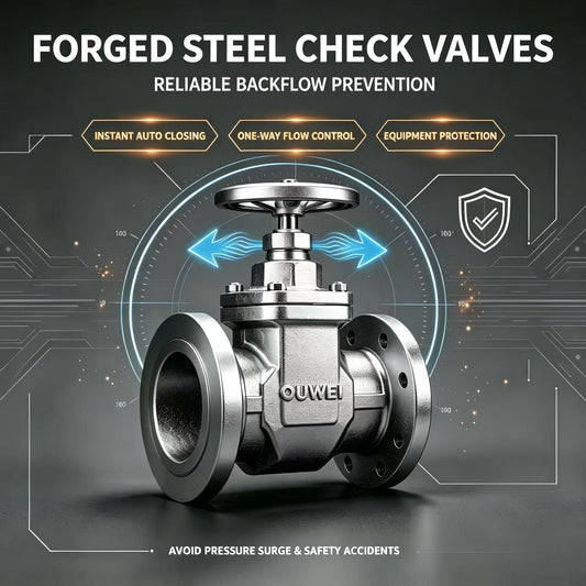 Forged Steel Check Valves: Reliable Backflow Prevention for Pipelines
