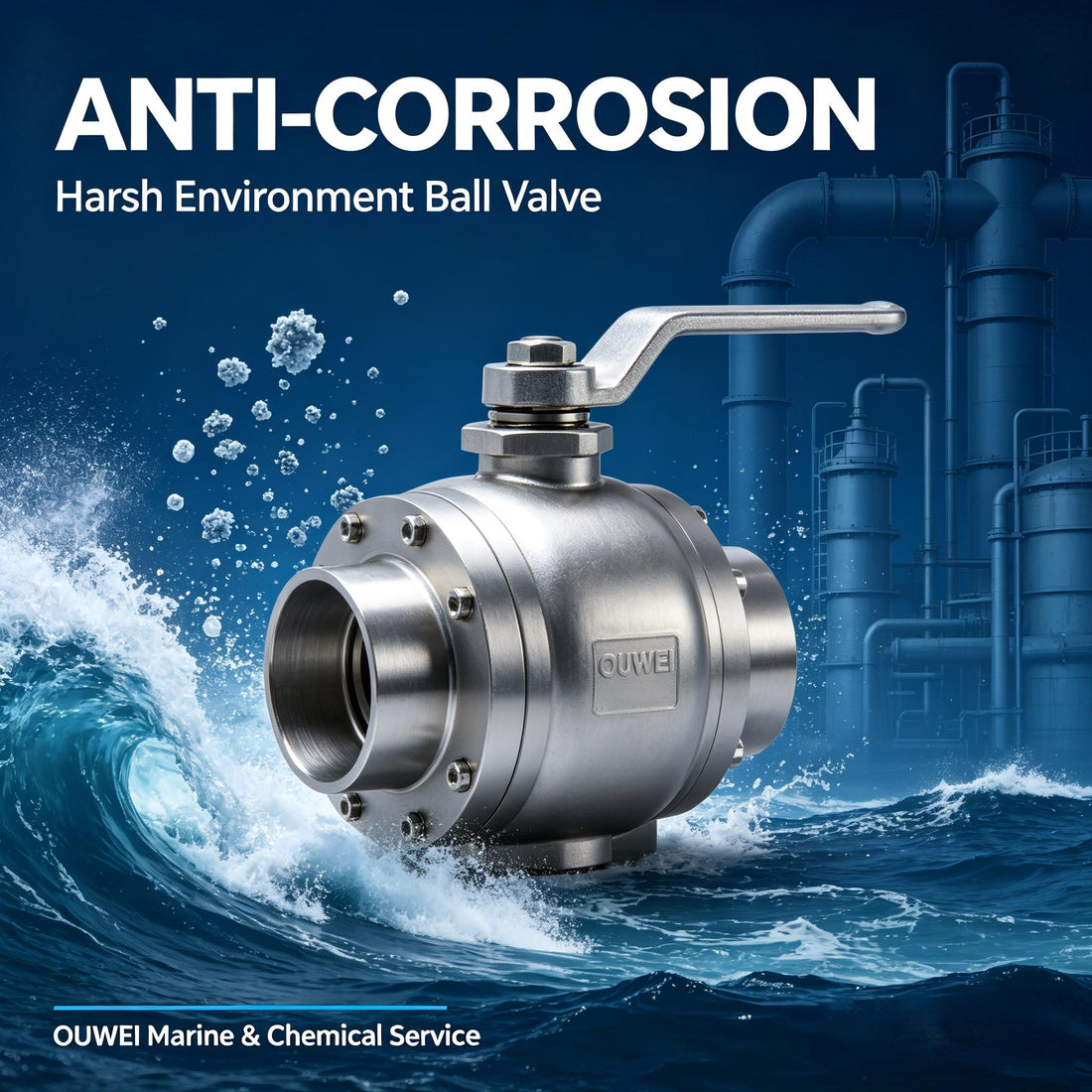 Anti‑Corrosion Fully Welded Ball Valve for Harsh Industrial Environments