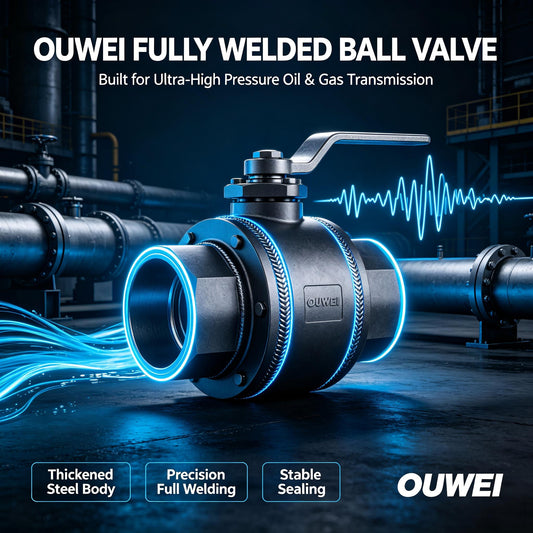 High Pressure Resistant Fully Welded Ball Valve for Oil & Gas Transmission